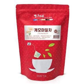 [본사직영] 다예 캐모마일차 삼각 티백 허브차 50개입