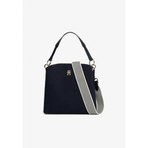 5181599 Tommy Hilfiger MONOGRAM BLEND BUCKET - Handbag space blue