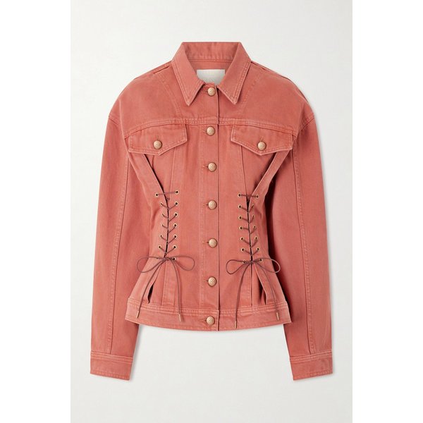 나오미 데님 재킷 브릭 46376663162988127