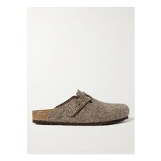 Boston Wool-Felt Clogs 브라운