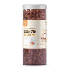 뷰인더펫 강아지간식 오븐에 구운 오리고기 700g