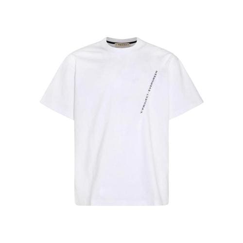 와이프로젝트 반팔 티셔츠 204TS001EVERGREENOPTICWHITE White