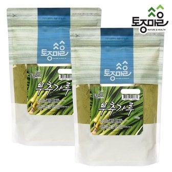 토종마을 국산 부추분말 300g X 2개