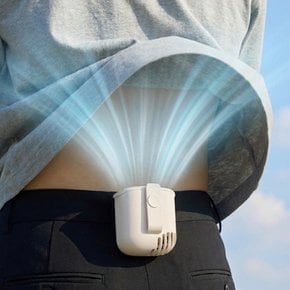 바디팬맥스 휴대용 미니 목걸이 선풍기 넥 밴드 초경량 무선 목풍기 허리 클립형