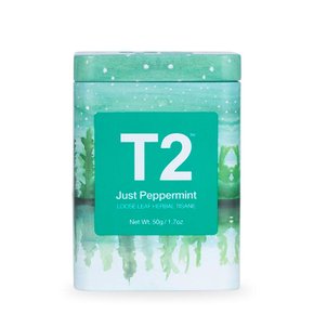 T2 페퍼민트 캔 50gbrJust Peppermint 50G Icon Tin