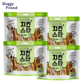 강아지 비타민간식 치킨대구포 4개