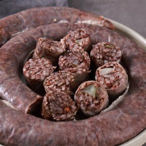 Fresh 속초 전통 수제 인삼아바이순대 슬라이스 500g