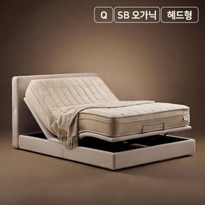 [NEW 전국무배] 무브슬립 헤드형 모션베드(SB 오가닉 매트리스-퀸)