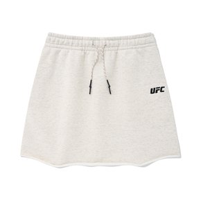 UFC 베이직 미니 스커트 (W) 화이트 그레이 U2SKU2201M1