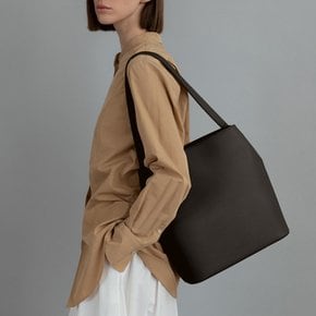 Aline large shoulder bag Umber