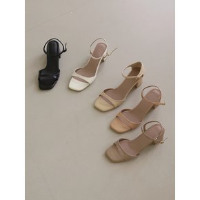 [단독] Foundation sandal (5cm, 5colors)