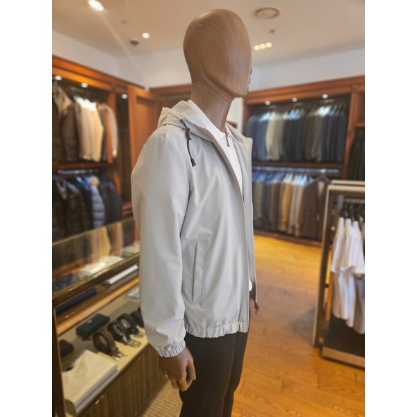 [여주점] 아이보이그레이 솔리드 STYLE E-MOTION 폴리아미드 후드 보머자켓(L-67cm. Mod.L5F0)