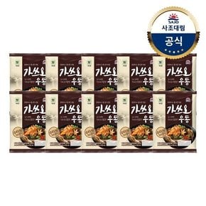 (G)[사조대림] 대림선 가쓰오우동 229.4g x10개