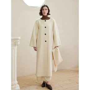 YY_Gentle semi-loose wool coat_3color