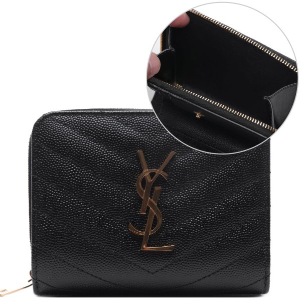 [부산점] 26SS 여성 모노그램 마틀라세 지퍼 반지갑 (668288 BOW01 1000 26S)