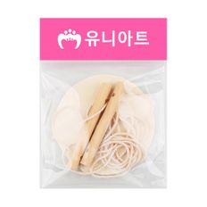 유니아트 끈팽이 6.5cm 꾸미기 그리기 DIY 장난감