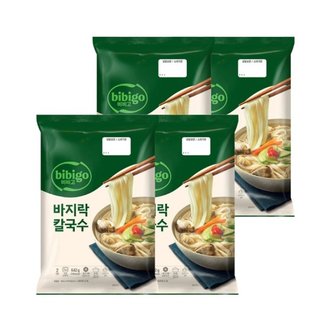 CJ제일제당 비비고 시원바지락칼국수 2인분(642g) x4개