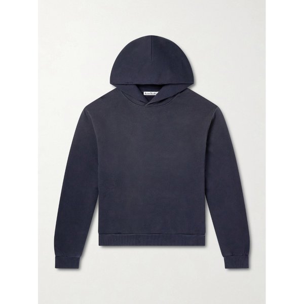 프란치스카 가먼트 다이 디스트레스드 로고 저지 후드 티셔츠 46376663162969882