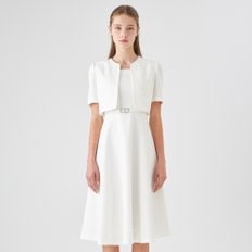 벨트포인트 반소매 원피스 EWOPOF1600