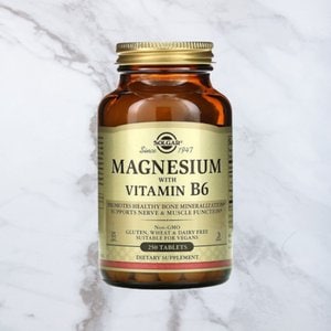 캘리포니아골드뉴트리션 솔가 마그네슘 비타민B6 250정