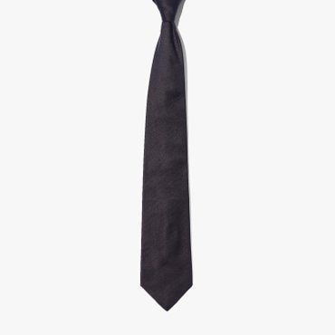 샌프란시스코마켓 LIVERANO&LIVERANO  SOLID SILK TIE BLACK LID2M80000A98