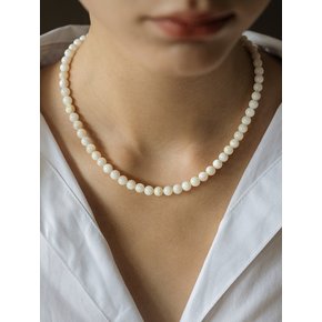 HON012 Gemstone Toggle Bar Necklace (2colors)
