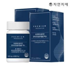 자연지애 프리미엄 프로테오글리칸 연어코연골추출물 맥스 500mg x 60정 x 2개..[33589536]