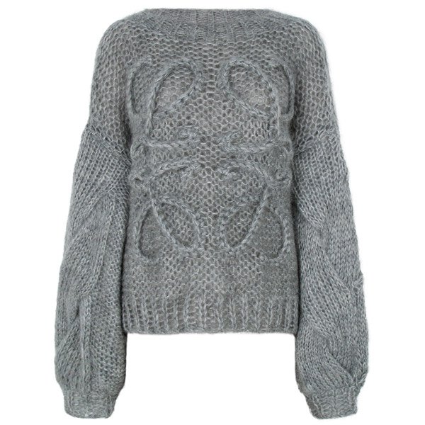 [부산점] 25FW 그레이멜란지 아나그램 모헤어 스웨터 S359Y14KBO 1440