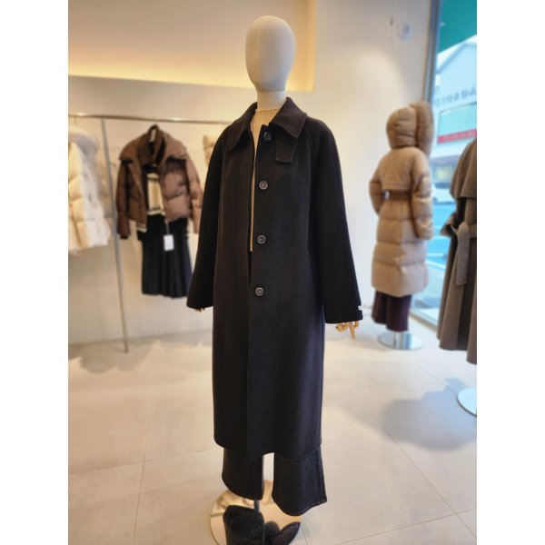 [여주점] [JJ 지고트] 여성 울 캐시미어 벨티드 핸드메이드코트 GRCA0CTR51