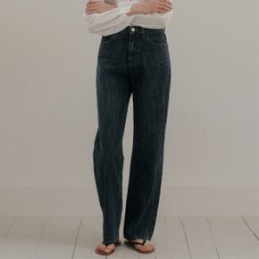 [블랭크03] straight fit jeans (deep blue)