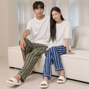 파블로 잠옷바지 남녀공용 커플 스트라이프 홈웨어 파자마 5colors_P379798764