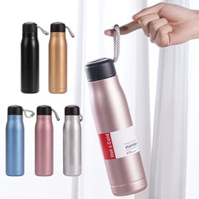 손잡이 텀블러 보온 보냉 스텐 550ML 스트랩 물병 OTL-DMTBL6