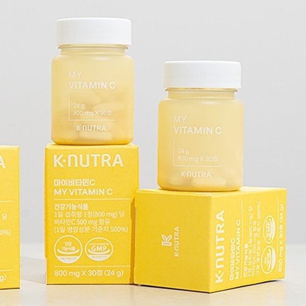 케이뉴트라 마이 비타민C 500mg 고함량 영국산DSM24g(800mg 30정)