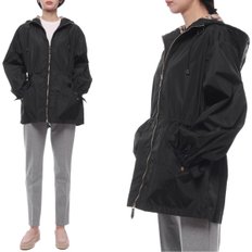 25SS 여성 나일론 후드 재킷 (8042901 BLACK 25S)