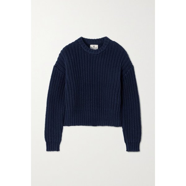 데니미스트 코튼 리브 스웨터 1647597325051493