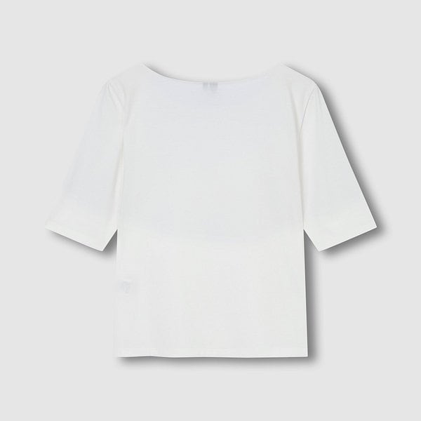 여 코튼 티블라우스 J116201089001