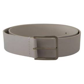 4812832 Dolce  Gabbana Elegant Vitello Leather Mens Belt