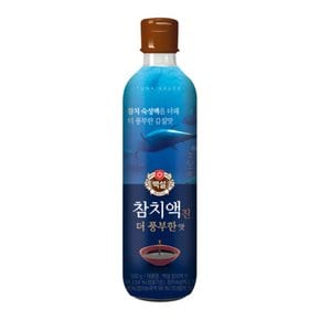 CJ제일제당 백설 참치액 진 더풍부한맛 500g x10개