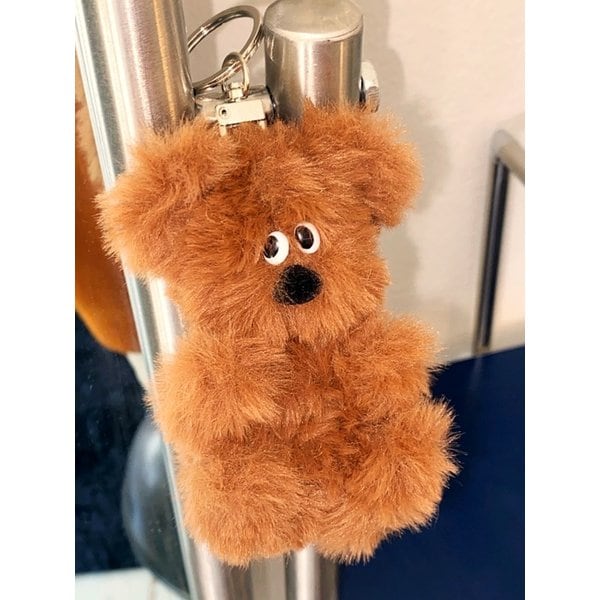 Teddy bear keyring