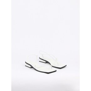 Aida Sandals Leather White