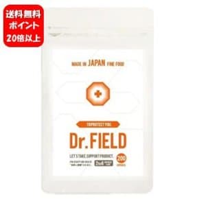 [] Dr.FIELD 200 20  닥터 필드 · 알갱이 [포인트 배] 홍경천을 배합한 화제의 보충제 대용량