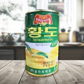 삼아 황도 400g 입안 가득 퍼지는 달콤함