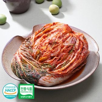 매실플러스 매가찬 청매실 포기김치 5kg 국산재료 전통식품 HACCP