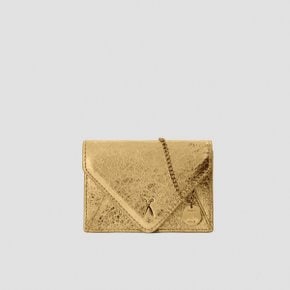 Easypass Amante Card Wallet With Chain Gold