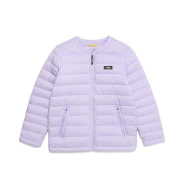 내셔널지오그래픽키즈 내셔널지오그래픽 K224UDW810 키즈 경량 다운 점퍼 LAVENDER