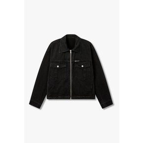 [파주점] 스트링 헴 크롭 데님 자켓 7126255508