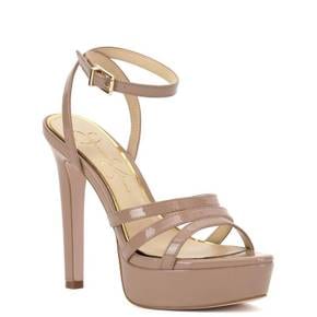 4235091 Jessica Simpson Balina 3 Womens Microsuede Open Toe Heels