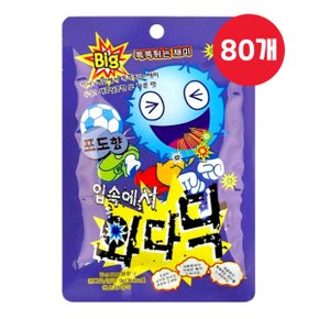 빅 입속에서 와다닥 포도향 9g x 80개