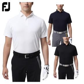 3130675 풋 조이 FOOTJOY 골프 웨어 맨즈 반소매 셔츠 FJ-S23-S20 스트레치  CA3236384