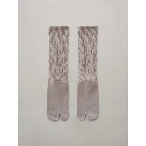 Pleated Tabi Socks SK
